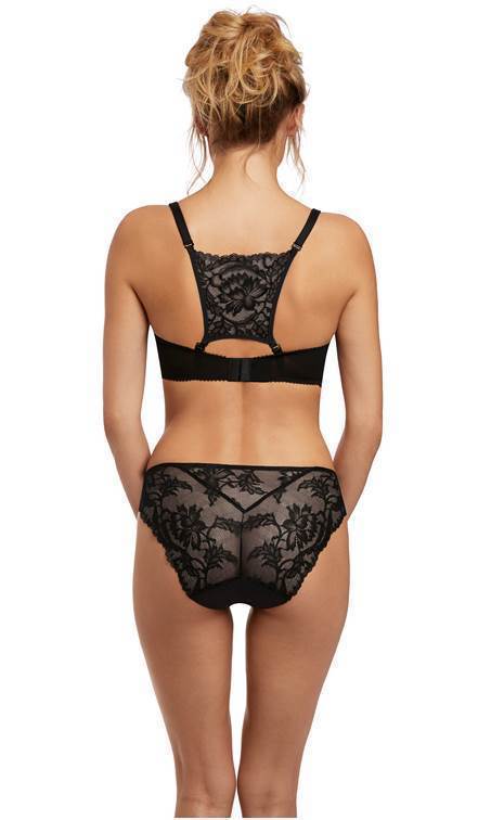 Fantasie Bronte Black Brief-brownslingerie