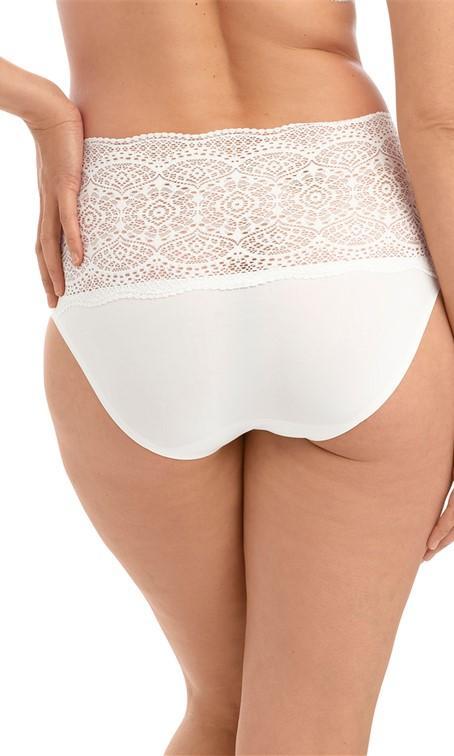 Fantasie Lace Ease Ivory Invisible Stretch Full Brief-brownslingerie