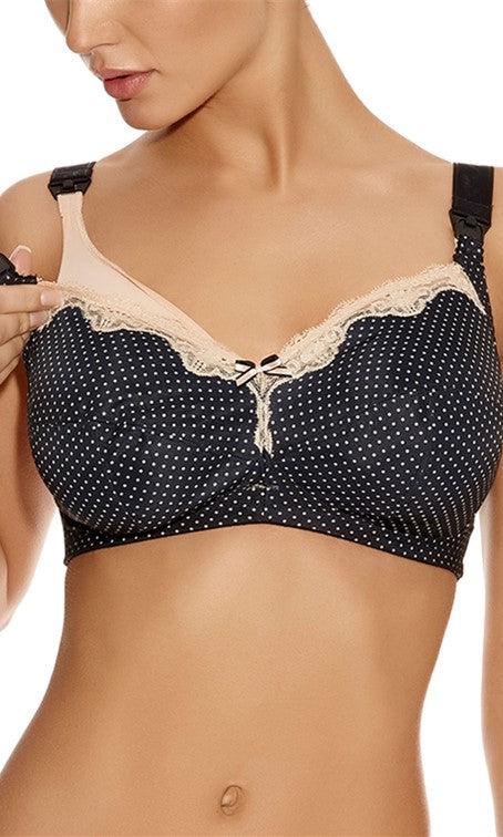 Freya Dotty Soft Cup Nursing Bra-brownslingerie