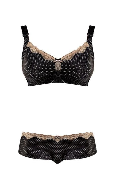 Freya Dotty Soft Cup Nursing Bra-brownslingerie