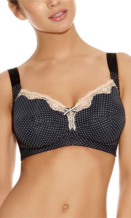 Freya Dotty Soft Cup Nursing Bra-brownslingerie