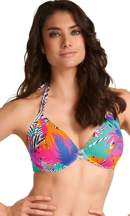 Freya Flashdance Triangle Bikini Top-brownslingerie