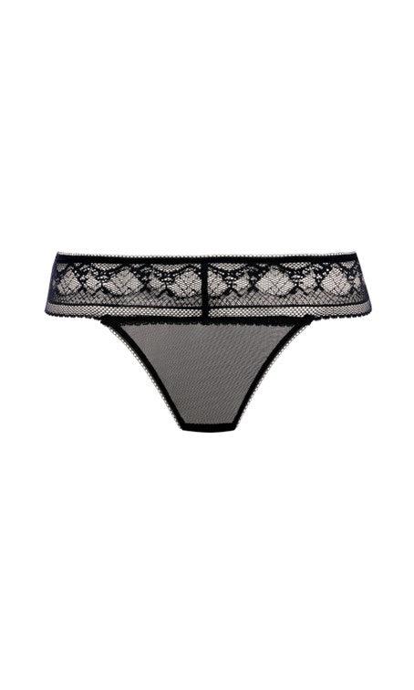 Freya Infinity Fields Black Brazilian brief-brownslingerie
