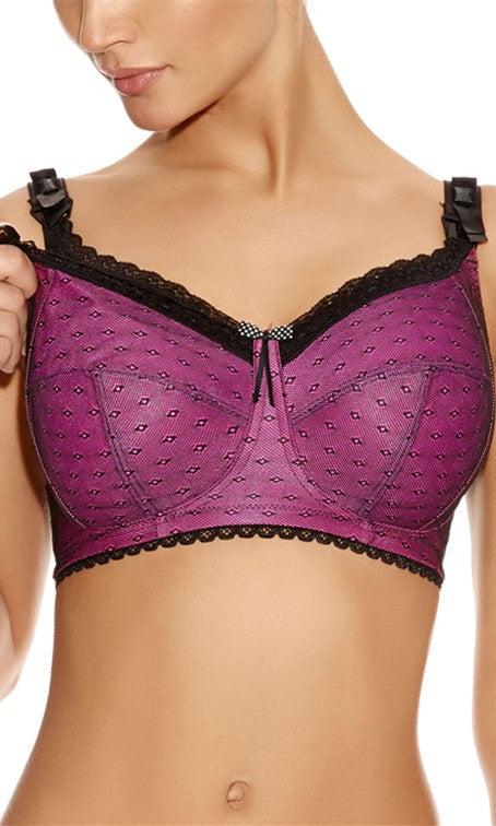 Freya Rosie Soft Cup Nursing Bra Fuchsia-brownslingerie