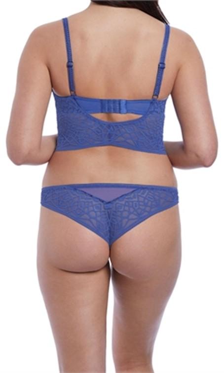 Freya Soiree Lace Blue Bralette-brownslingerie