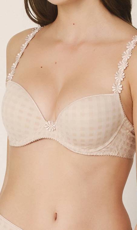 Marie Jo Avero Padded Plunge Bra Latte-brownslingerie