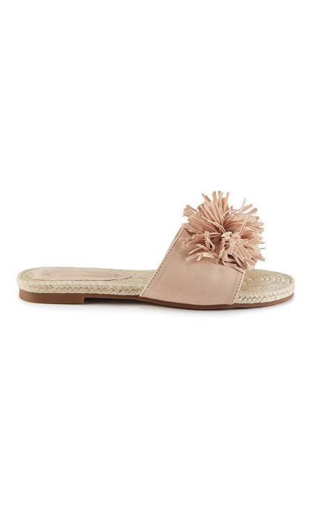 Pretty You London Tassel Sandal-brownslingerie