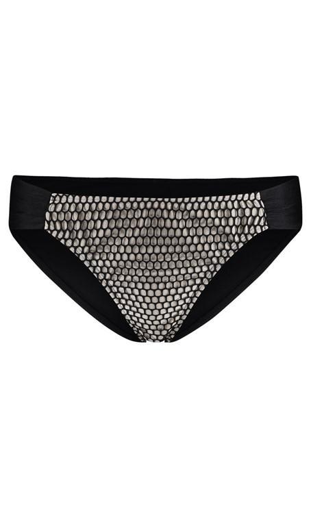 Sapph Biarritz Butterfly Bikini Brief-brownslingerie