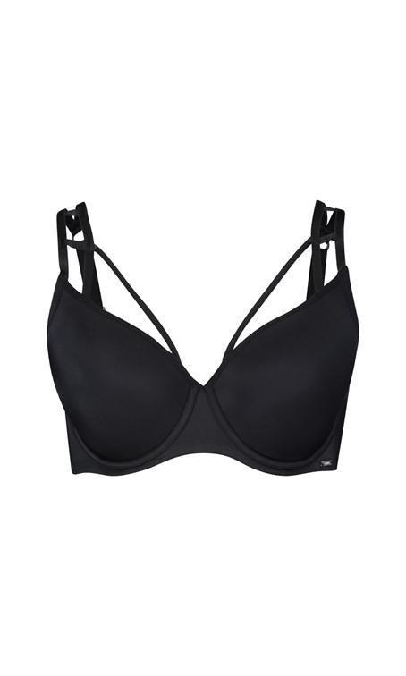 Sapph Hyper Padded Bra Black-brownslingerie