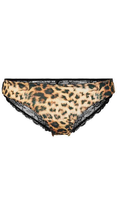 Sapph Nolana Brazilian Brief Leopard Print-brownslingerie