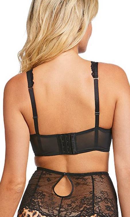 Sapph Nolana Half Cup Wired Bra Leopard-brownslingerie