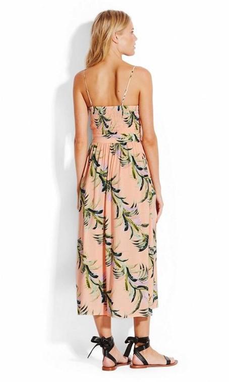 Seafolly Las Palmas Dress Peach-brownslingerie
